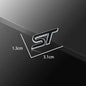 Car Steering Wheel Sticker Auto Emblem for Ford Focus Mondeo Fiesta MK3