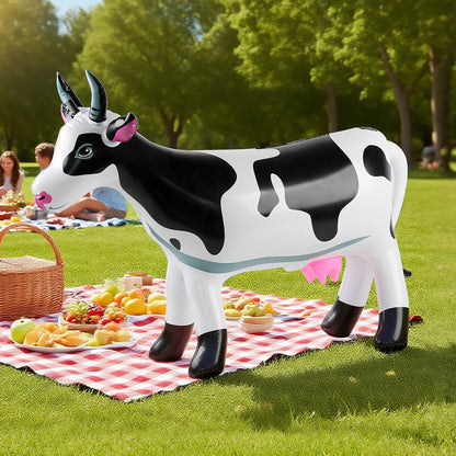 Inflatable Cow Party Decorations 1PC Themed Birthday Farm Supplies Outdoor