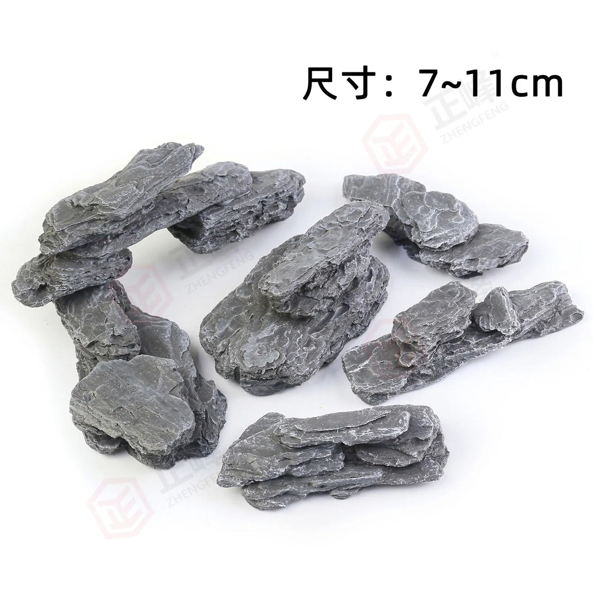 Miniature Rock Scenery Diorama Terrain for Model Railroad Base Reusable