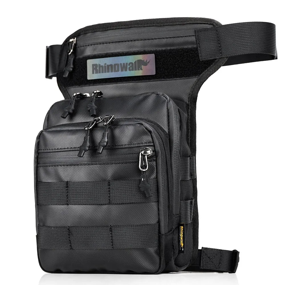 Motorcycle Leg Bag Waist Pack EVA Hard Shell Phone Holder Bum Bag