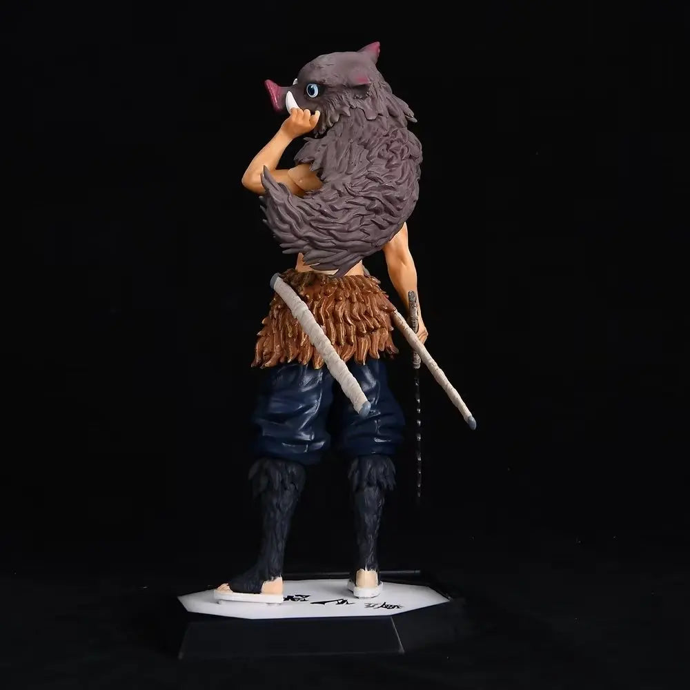 Demon Slayer Tanjiro Nezuko Zenitsu Inosuke PVC Anime Action Figure Set