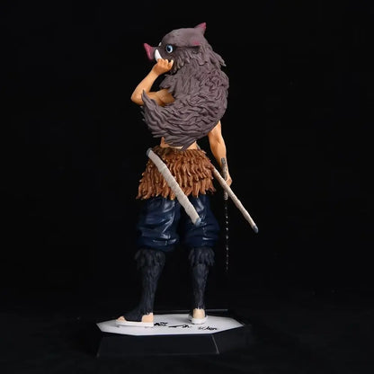 Demon Slayer Tanjiro Nezuko Zenitsu Inosuke PVC Anime Action Figure Set