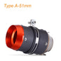51mm Universal Slip On Motorcycle GP Exhaust CNC Carbon Fiber Escape Muffler For Kawasaki Z900 FZ6 RC390 S1000XR-EXPROTAS