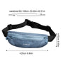 Waterproof Running Waist Bag for Men Women Marathon Sport Belt Pack