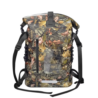 30L Waterproof Dry Bag Backpack Fishing Kayak Raft Swim Trek Gear