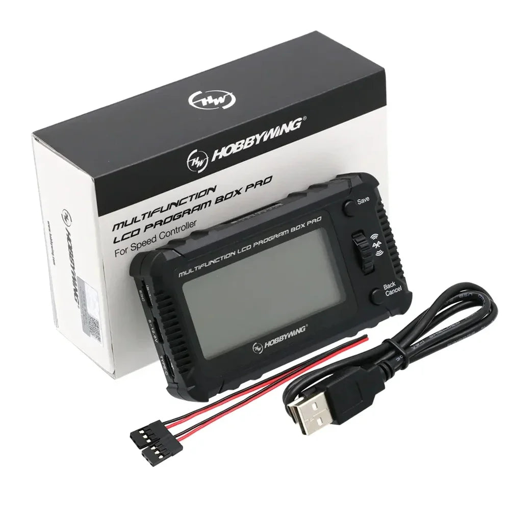 LCD Program Box for RC Car ESC Programming Card Hobbywing 1pcs 85g