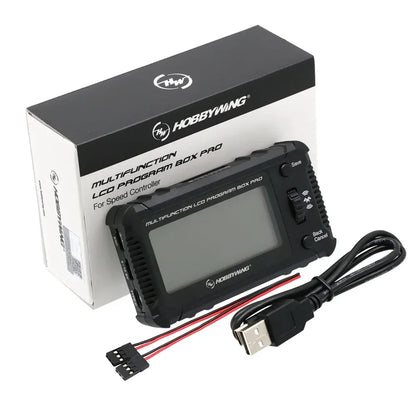 LCD Program Box for RC Car ESC Programming Card Hobbywing 1pcs 85g