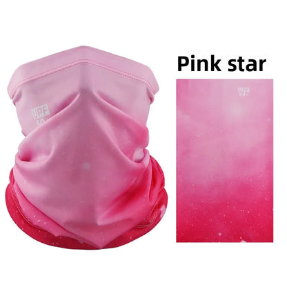 Sun Protection Mask Ice Silk Neck Gaiter Breathable Cycling Fishing Scarf