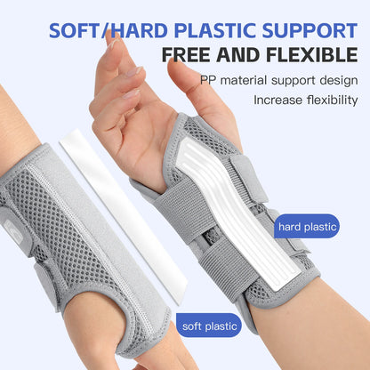 Carpal Tunnel Support Wrist Brace Splint for Pain Relief 1PC