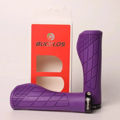 Shock Absorbing Bike Handlebar Grips BUCKLOS Lock-On MTB