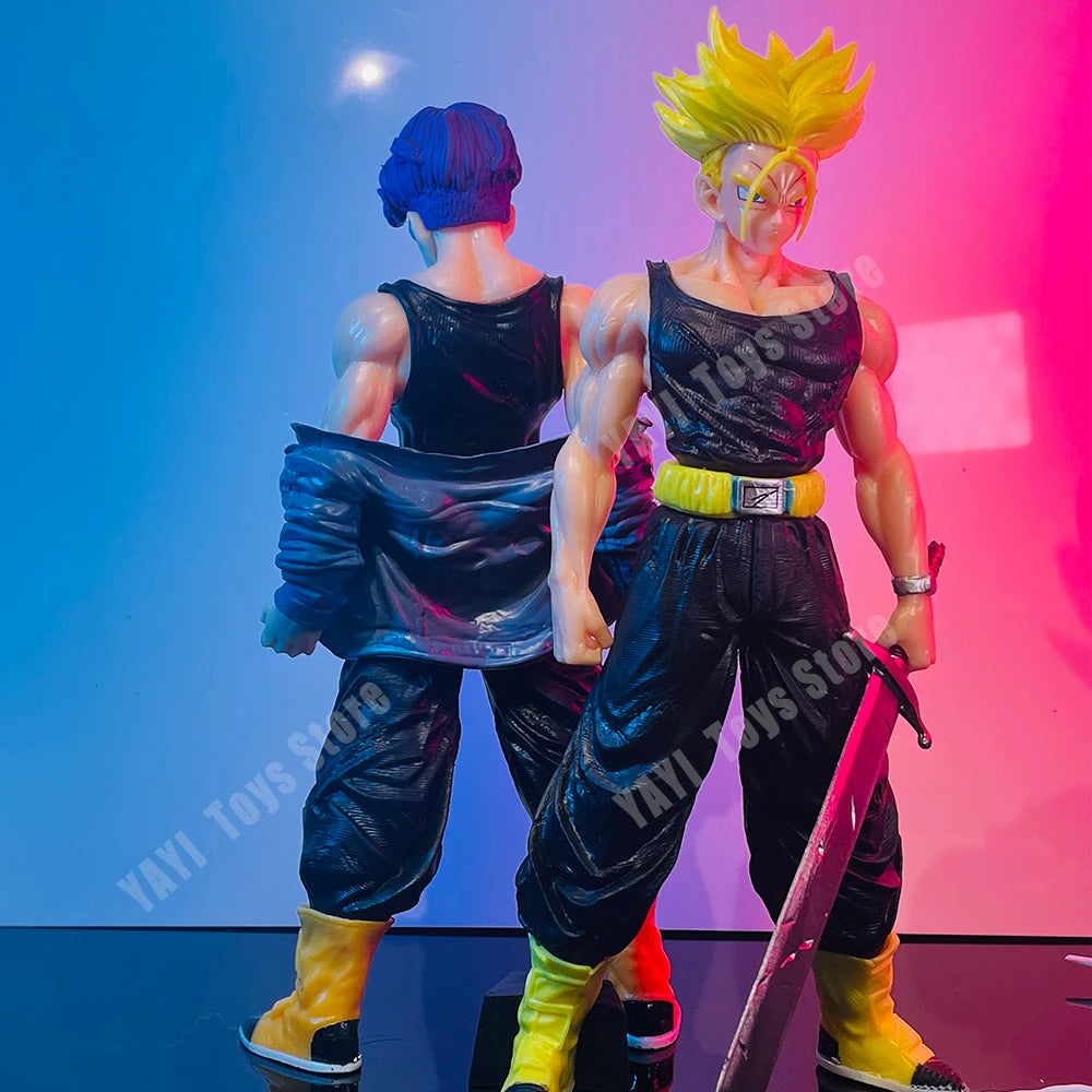 Anime Dragon Ball Trunks Figure Super Saiyan Future Trunks PVC Action Figures GK Statue Collection Model Toys-EXPROTAS