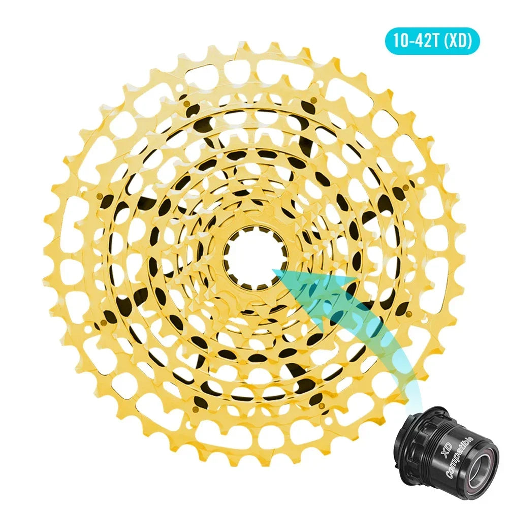 SPEDAO 11 Speed MTB Cassette HG 10–36T 10–42T CNC Compatible Shimano M8000 - EXPROTAS