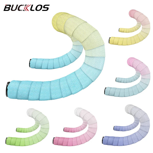 Road Gravel Handlebar Tape BUCKLOS Gradient Non-Slip Soft Bike Bar Wrap
