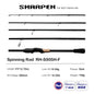 PURELURE SHARPEN Travel Rod XF/MF Action Spinning Casting Rod w/ FUJI Parts