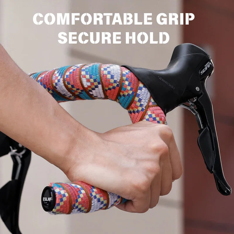 Road Bike Handlebar Tape Pure Cotton Non-Slip Gravel Racing Bar Wrap