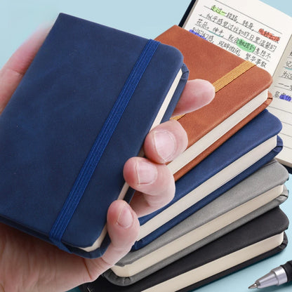 Mini A7 Small Notebook Portable Pocket Diary Leather Notepad Journal