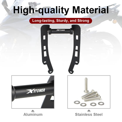GPS Phone Mount Bracket Plate Holder for Suzuki GSX-S1000GT/GT+ 2022-2024