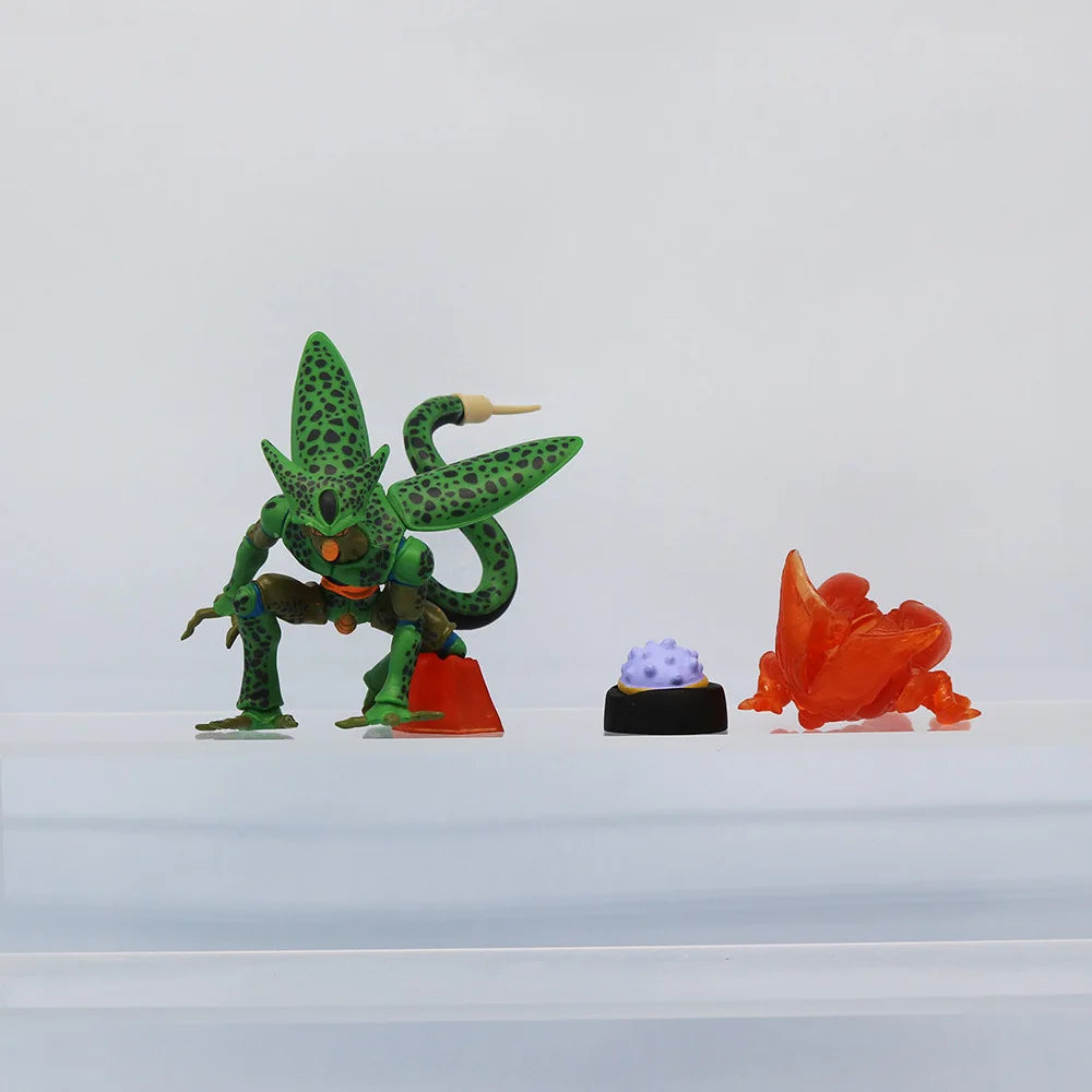 7pcs/set Dragon Ball Z Cell Figure Perfect Cell First Form Pvc Action Figures Collection Model Toys For Children Adult Gifts-EXPROTAS