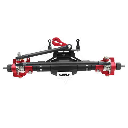 CNC Aluminum Diamond Front & Rear Axle for 1/10 RC Crawler Axial SCX10 II 90046/90047 - EXPROTAS