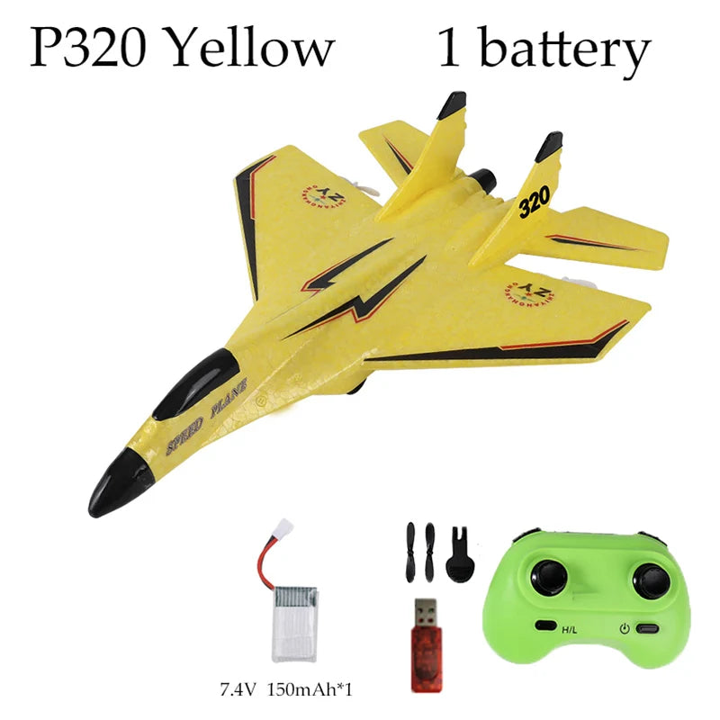 Glider RC 2CH Remote Control Aircraft Toy Outdoor Kids Foam