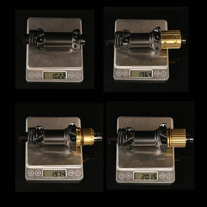 GOLDIX M240 Ultralight Hub 24/28H Straight Pull HG XD MS Freehub 36T Ratchet