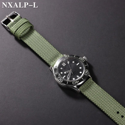 Nylon Watch Strap 18mm 20mm 22mm 24mm Quick Release Woven Sport Band