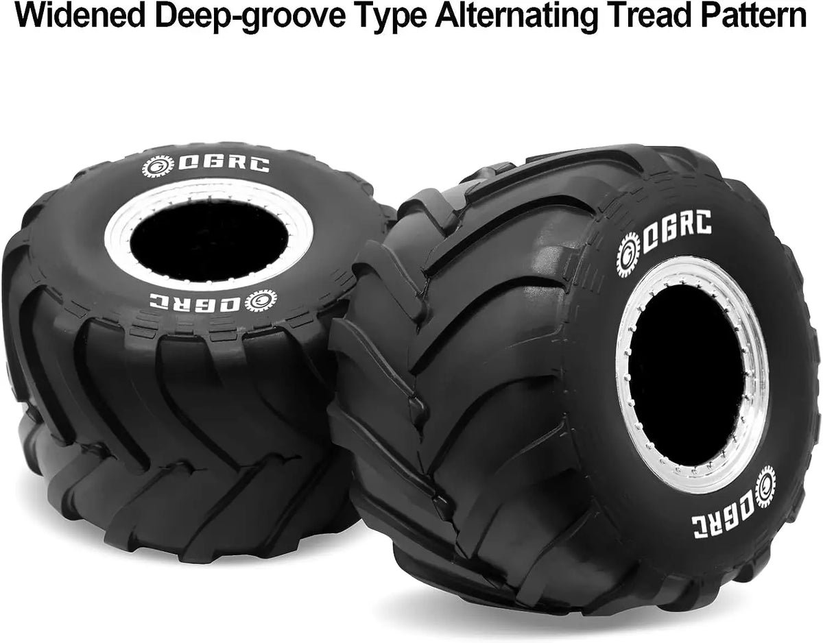 1.0 Crawler Tire for RC Monster Truck Wheel Rim 49mm 70mm 1/24