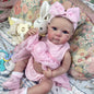 18 Inch Reborn Baby Doll Full Body Silicone Girl Realistic Newborn Toy