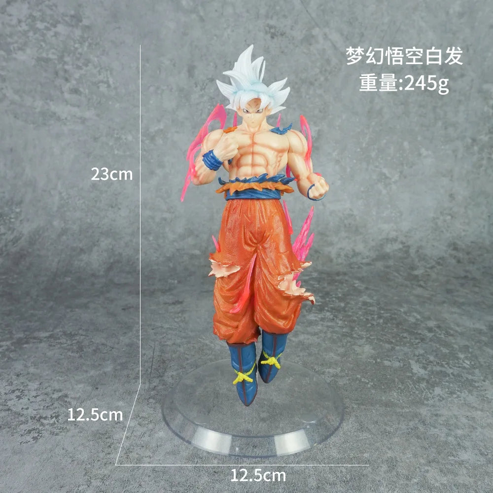 Dragon Ball Z Ultra Instinct Goku Figure PVC Anime Statue Migatte no Gokui
