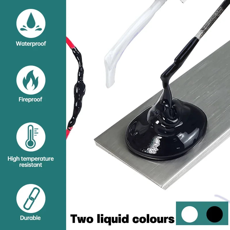 Liquid Electrical Tape Insulation Glue Waterproof Sealant for Wires Cables