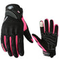 SUOMY Full Finger Racing Motorcycle Gloves Breathable Anti-Slip Black S-XXL