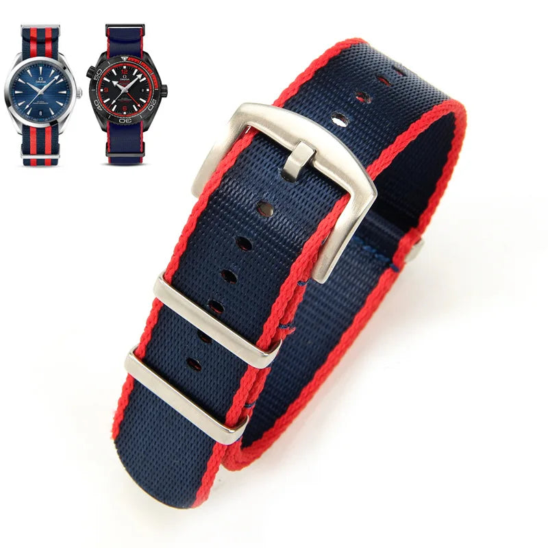 Nato Nylon Strap 20mm 22mm Military Watch Band Army Diver Wristwatch