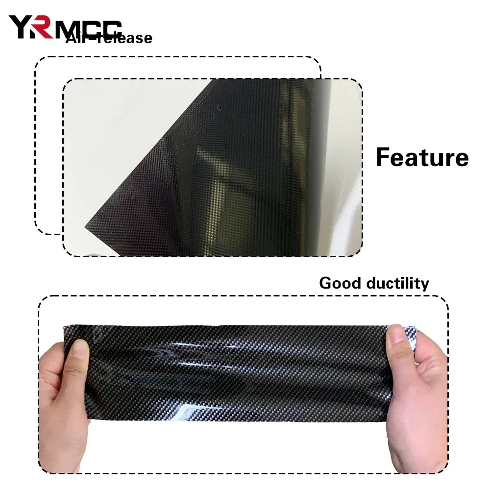 Car Stickers 3D 4D 5D 6D Carbon Fiber Vinyl Wrap Films 150cm Gloss Auto Body Film Motorcycles Sticker Covers for Car Accessories-EXPROTAS