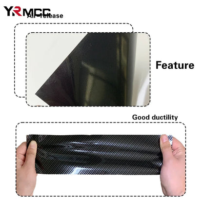 Car Stickers 3D 4D 5D 6D Carbon Fiber Vinyl Wrap Films 150cm Gloss Auto Body Film Motorcycles Sticker Covers for Car Accessories-EXPROTAS