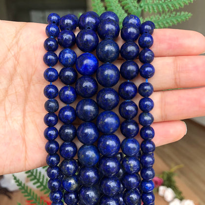 Natural Stone Loose Beads 12mm Round Gemstone for Jewellery Making DIY