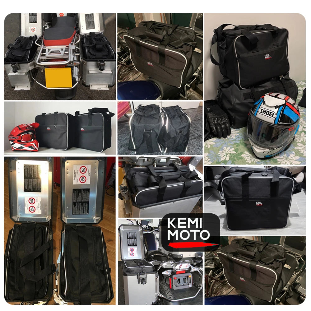 R1200GS R1250GS LC ADV Motorcycle Bag Saddle Inner Bags PVC luggage bags For BMW R1200GS LC Adv  R1200 GS F800GS Adventure ADV-EXPROTAS