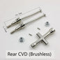 Shaft Gear Tire RC Car Parts for SG116MAX Q130B Models