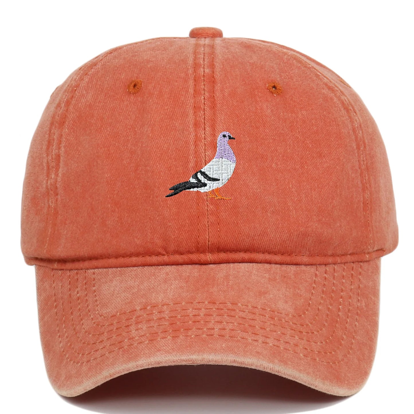 Outdoor Sun Protection Baseball Cap Pigeon Embroidered Unisex Hat