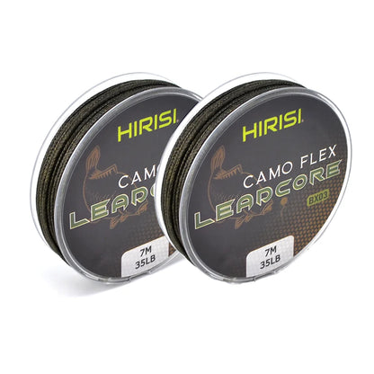 Hirisi 35lb 7m Leadcore Carp Fishing Line Braided Lead Hair Rig Tackle