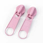 50/100/200Pcs 3#5# Zipper Slider For Nylon Zippers Bag Garment Zip Puller Backpack Pocket Zips Repair Kit DIY Sewing Accessories