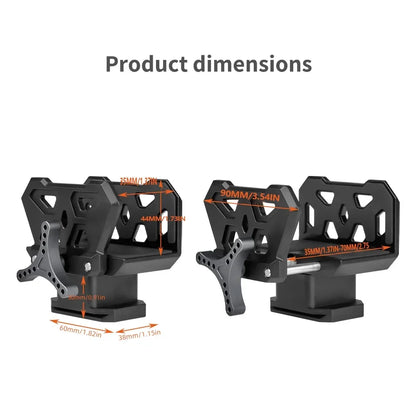 Rifle Saddle Clip Adapter Quick Release Board for Outdoor Hunting Stands