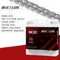 BUCKLOS 8-12 Speed Bike Chain MTB Road Bicycle Chain 116L Shimano SRAM