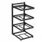Kitchen Sink Storage Rack Adjustable Multi-Layer Pot Holder for Home Stovetop