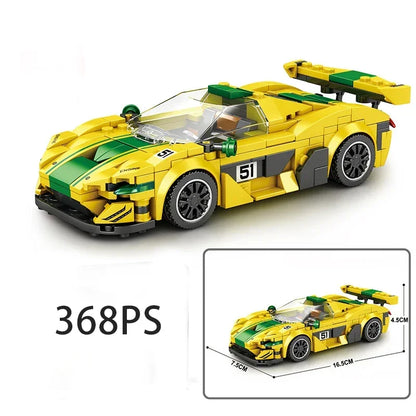 Car Series Building Blocks Model Sets Sports Racing Speed Champion DIY Educational Bricks Toys Boys Kids Adult Christmas Gifts-EXPROTAS