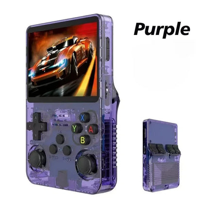 EXPROTAS Retro Game Console Handheld Emulator 3.5 Inch HD Video Player