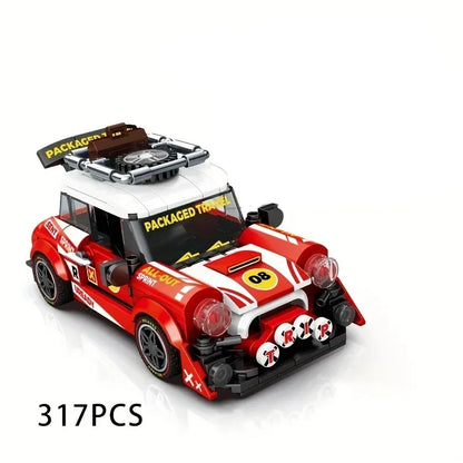 Car Series Building Blocks Model Sets Sports Racing Speed Champion DIY Educational Bricks Toys Boys Kids Adult Christmas Gifts-EXPROTAS