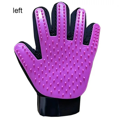 Pet Grooming Glove Deshedding Hair Remover Massage Brush for Dog Cat