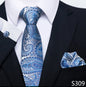 EXPROTAS Tie Pocket Square 8cm Wedding Formal Men’s Accessories