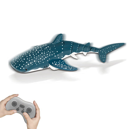 Smart Rc Shark whale Spray Water Toy Remote Controlled Boat ship Submarine Robots Fish Electric Toys for Kids Boys baby Children-EXPROTAS