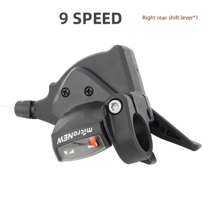 MicroNEW Mountain Bike Rear Derailleur 3x7 3x8 3x9 3x10 3x11 Speed with Internal Shift Cable MTB Bicycle Front Shifter